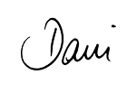 Unterschrift Dani